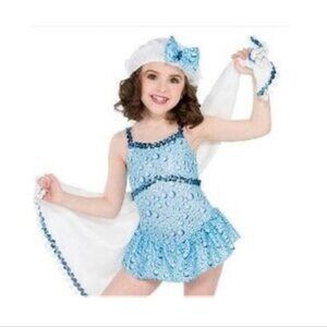 Splish Splash Dance Outfit Size MC by A Wish Come True with Hat No Towel